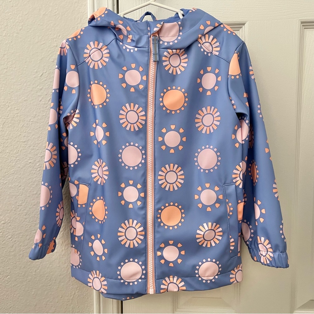 NWOT Girl Rain Jacket